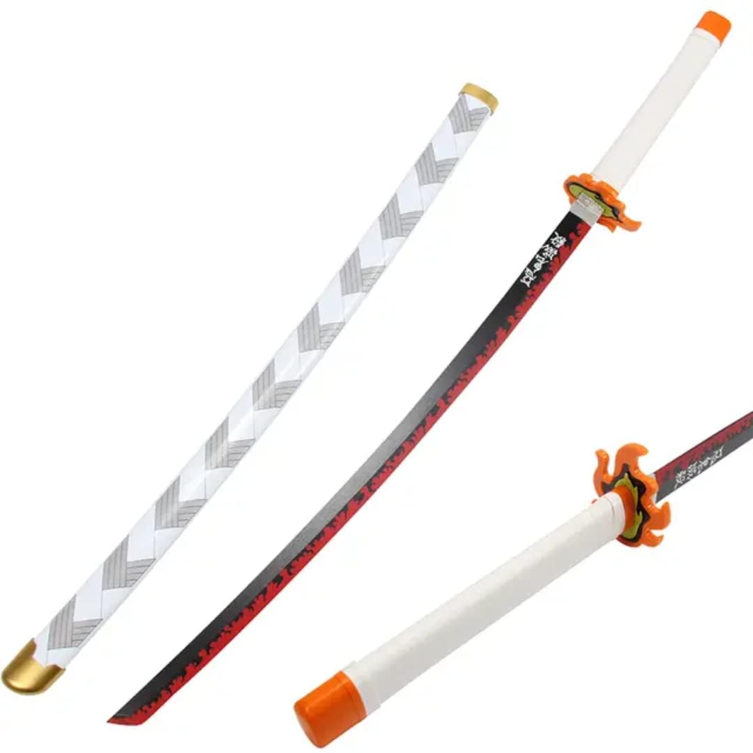 Akuma™ Rengoku Kyojuro Katana – Flame Hashira’s Sword