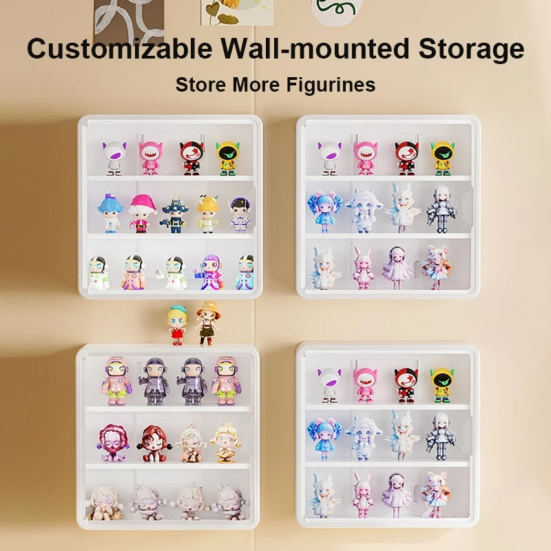 Homease™ Wall-mounted Multi-layer Dustproof Display Box